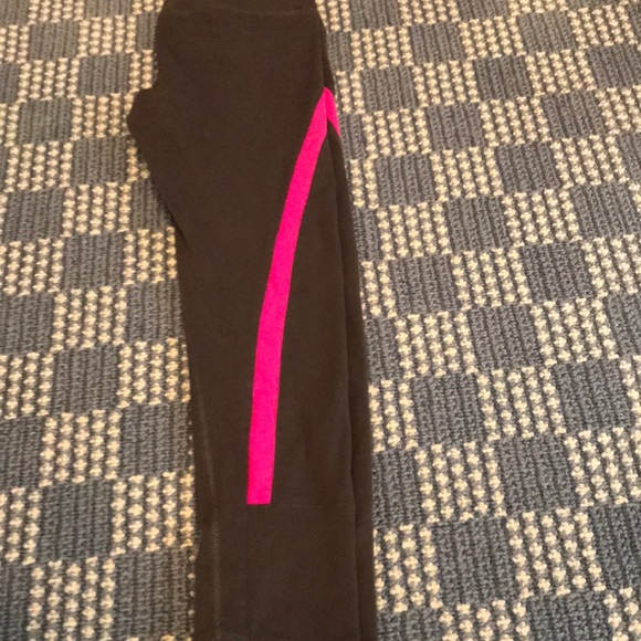 Splits59 Brown/Grey Yoga Pant with Hot Pink Detail - Picture 2 of 3